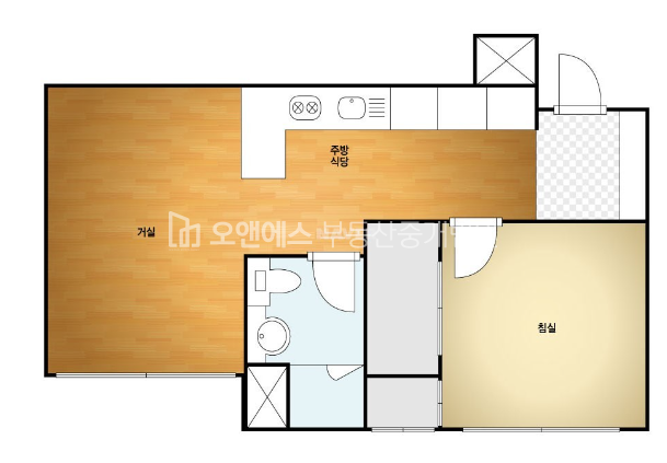 서울 용산구 원효로2가 1인가구 최적 교통, 입지 전반적으로 쾌적한 이곳 매매 매물번호 14356 사진 1