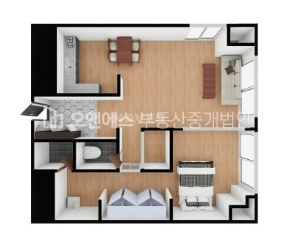 서울 강남구 청담동 1동 청담 아노블리81오피스텔 양창형 구조 실입주가능 매매 매매 매물번호 12260 사진 3
