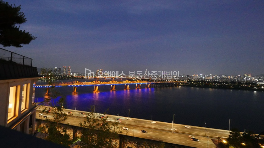 서울 용산구 한남동 유엔빌리지 한강뷰 수영장이 있는 단독주택 전세 전세 매물번호 14299 사진 1