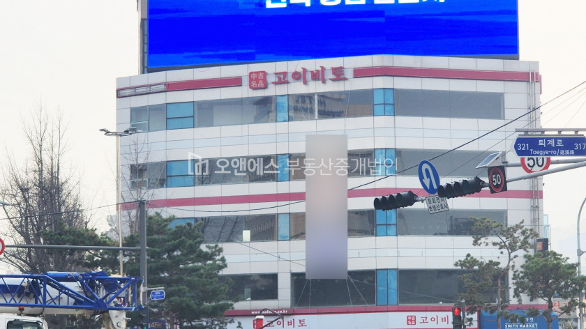 서울 중구 광희동2가 광희동사거리 대로변 가시성 높은 건물 통임대 월세 매물번호 13037 사진 2
